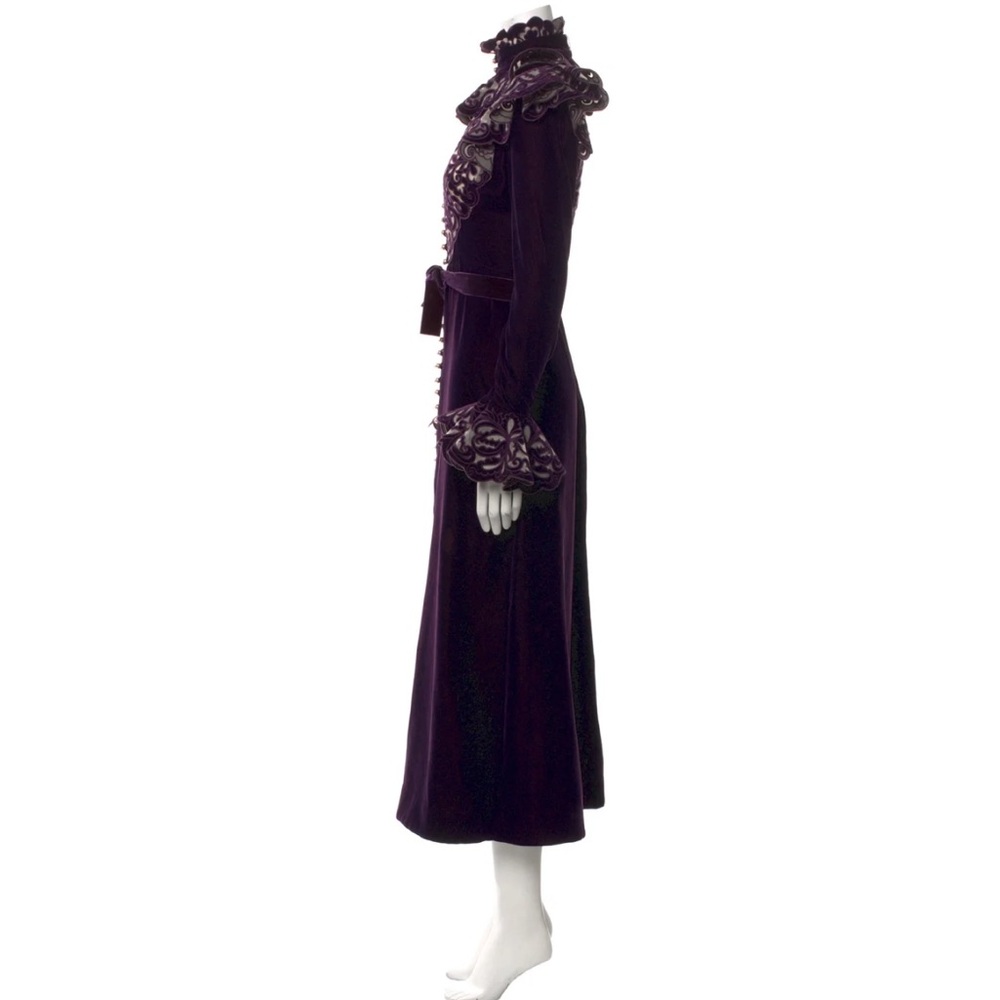 Zimmermann charm nouveau purple velvet dress - Picture 3 of 7